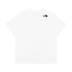 Футболка унисекс белая The North Face, белый