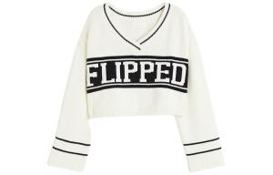 Трикотаж Женская Белая/Перевернутая H&M