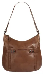 Сумка через плечо Spikes & Sparrow, натуральная кожа, цвет Cognac