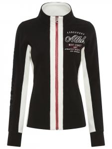 Флисовая куртка черного/белого цвета Kangaroos