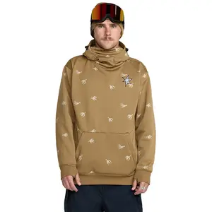 Флис Volcom Hydro Riding hoodie, коричневый