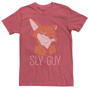 Мужская футболка Zootopia Nick Wilde Sly Guy Fox Disney