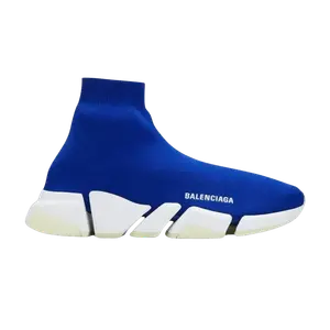 Кроссовки Balenciaga Speed 2.0 Sneaker Blue, синий