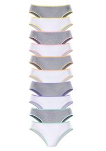 Трусики GO IN, цвет mottled grey/White