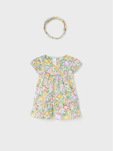 Платье на каждый день, стандартного кроя Mayoral, мультиколор