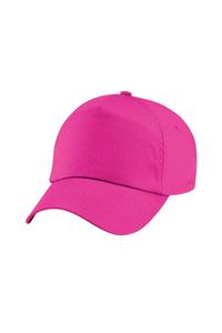 Оригинальная пятипанельная кепка Beechfield, розовый