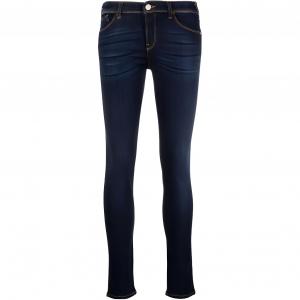 Низкие облегающие джинсы EMPORIO ARMANI, синие