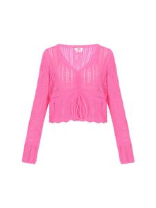 MyMo Женский свитер розового цвета