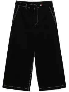 Широкие брюки из коллаборации с Palm Angels MONCLER, черный