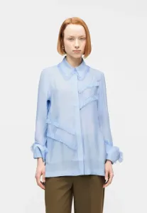 Блузка с бахромой и пуговицами wio Day Birger Et Mikkelsen, Brunnera Blue