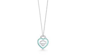 TIFFANY & CO. 925 sterling silver ожерелье для женщин cyan