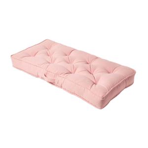 Подушка на стул Homescapes розовый, 48/100/10 см