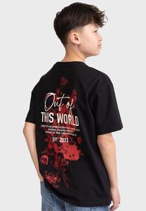 Футболка с принтом TEJONAS TEE REGULAR FIT Redefined Rebel, черный