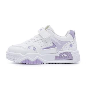 Детские скейтерские кроссовки Kids WARRIOR, белый/фиолетовый