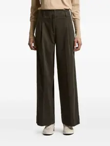 Брюки со складками Peserico, коричневый