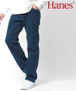 Мужские джинсы Hanes из эластичного денима, прямого кроя.