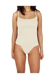 Топ из мериноса с бретельками-спагетти kyneton Normani, белый