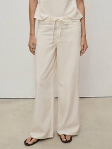 Широкие брюки Mery из хлопкового состава Mango