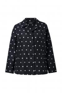 Ulla Popken Куртка для межсезонья в черном цвете