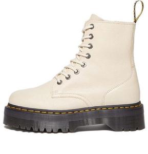 Кроссовки jadon iii pisa leather platform boots 'parchment beige' Dr. Martens, бежевый