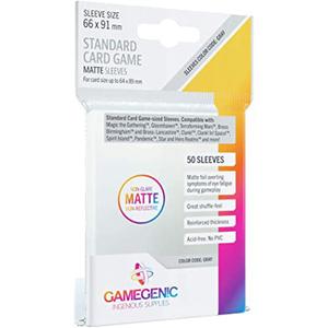 Чехол для карточек Gamegenic Just Sleeves: Standard Card Game White (50) Gamegenic