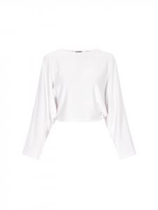 DreiMaster Женская блузка облачно-белого цвета