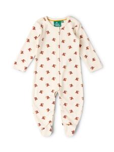 Little Green Radicals Детский шарф из органического хлопка кремового цвета