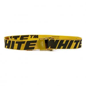 Ремень Off-White SS20 2.0 Industrial Yellow Belt 3.5cm