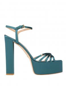 Сандалии Elisabetta Franchi, насыщенный бирюзовый