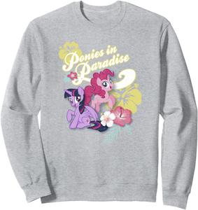 Толстовка My Little Pony: Friendship Is Magic Tropical Pony Paradise, серый
