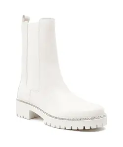 Ботильоны из кожи Ibbie Guess, белый