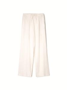 Широкие брюки Bershka, Pastel yellow