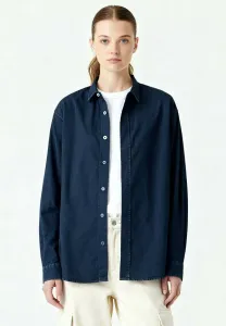 Простая плотная рабочая рубашка Mira Paris, Washed Blue