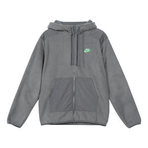 Толстовка Nike NSW Essential fleece hooded jacket 'Grey', серый