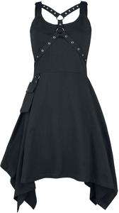 Платье средней длины Heartless Unpleasant Dreams Dress, черный
