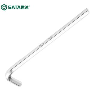 SATA 81323 внутренний шестигранный ключ, удлиненный шестигранный ключ с плоской головкой, одиночный шестигранник 17 мм