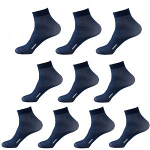 Носки Crew Unisex 10 штук WARRIOR, темно-синий