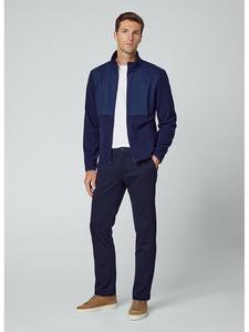 Hackett London Флисовая куртка темно-синего цвета