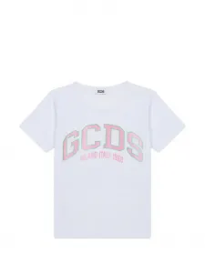 Футболка с логотипом Gcds Kids, белый