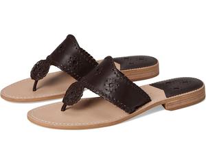 Сандалии Jack Rogers Jacks Flat Sandal - Nappa, цвет Hot Fudge
