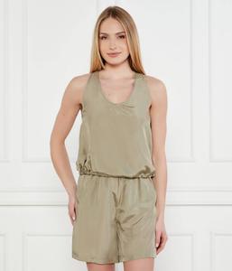 Шелковая рубашка означает Regular fit Marella Sport, хаки