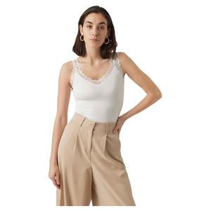 Футболка Vero Moda Rosa Jrs sleeveless T-shirt, белый