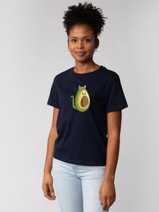 Футболка Авокато темно-синего цвета wat? Apparel