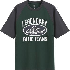 Футболка унисекс GAP, зеленый