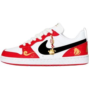 Кроссовки для скейтбординга Court Borough RECRAF Cloud Pattern Auspicious Colors Cushioning, Wear Resistant низкие детские Nike, red