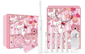 Электрическая зубная щетка t100 с usb-зарядкой, звуковая вибрация для пары, импортные мягкие и густые щетинки Xiaomi