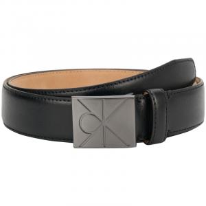 Calvin Klein Мужской ремень из спилка Space Black, ширина 3,2 см