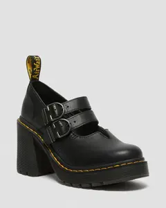 Dr. Martens Eviee Sendal Кожаные туфли на каблуке, цвет Black — Sendal