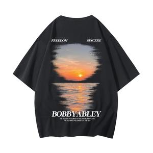 Футболка унисекс BOBBY ABLEY, Бургундия