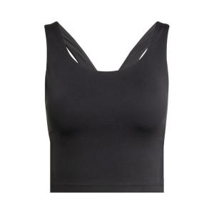 Топ Adidas All Me Medium Support Bra Tank Top 'Black'